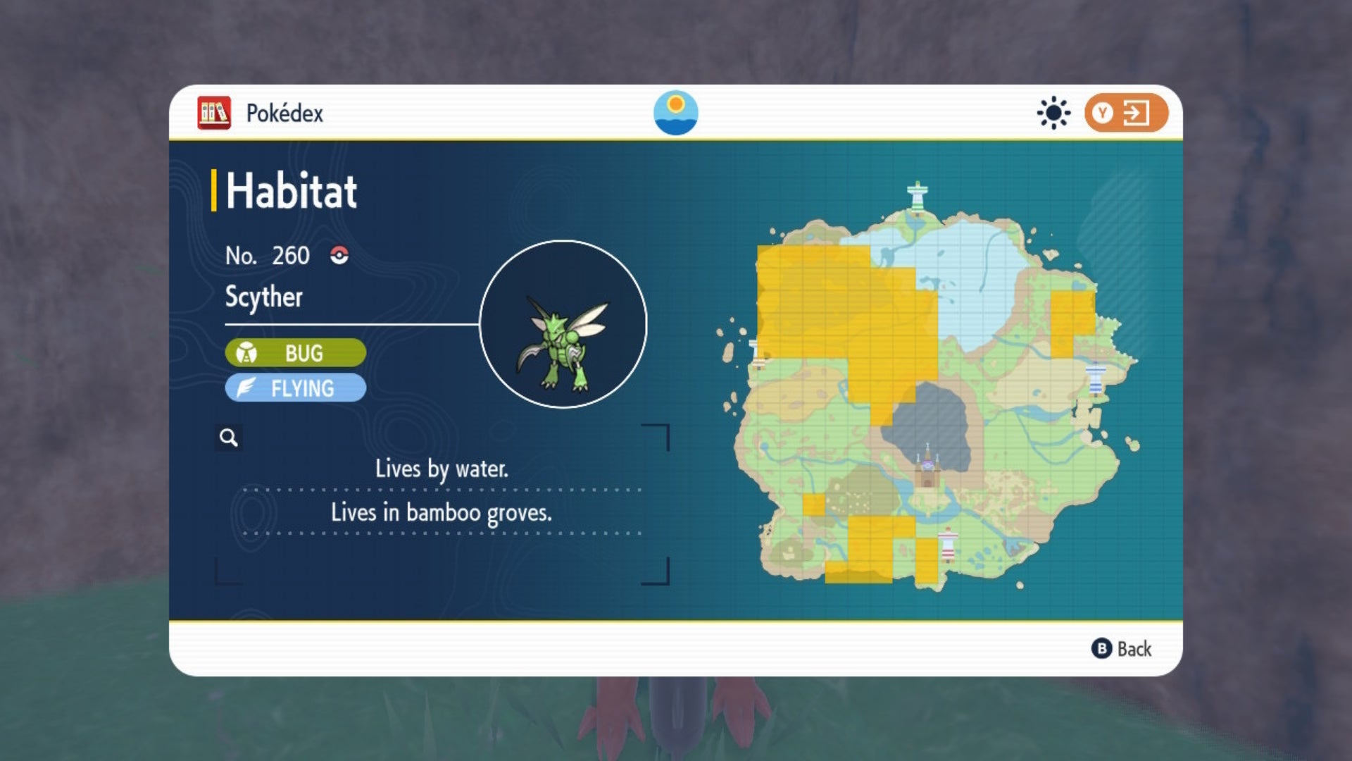 Pokemon Scarlet and Violet Metal Coat Location How to evolve Scyther
